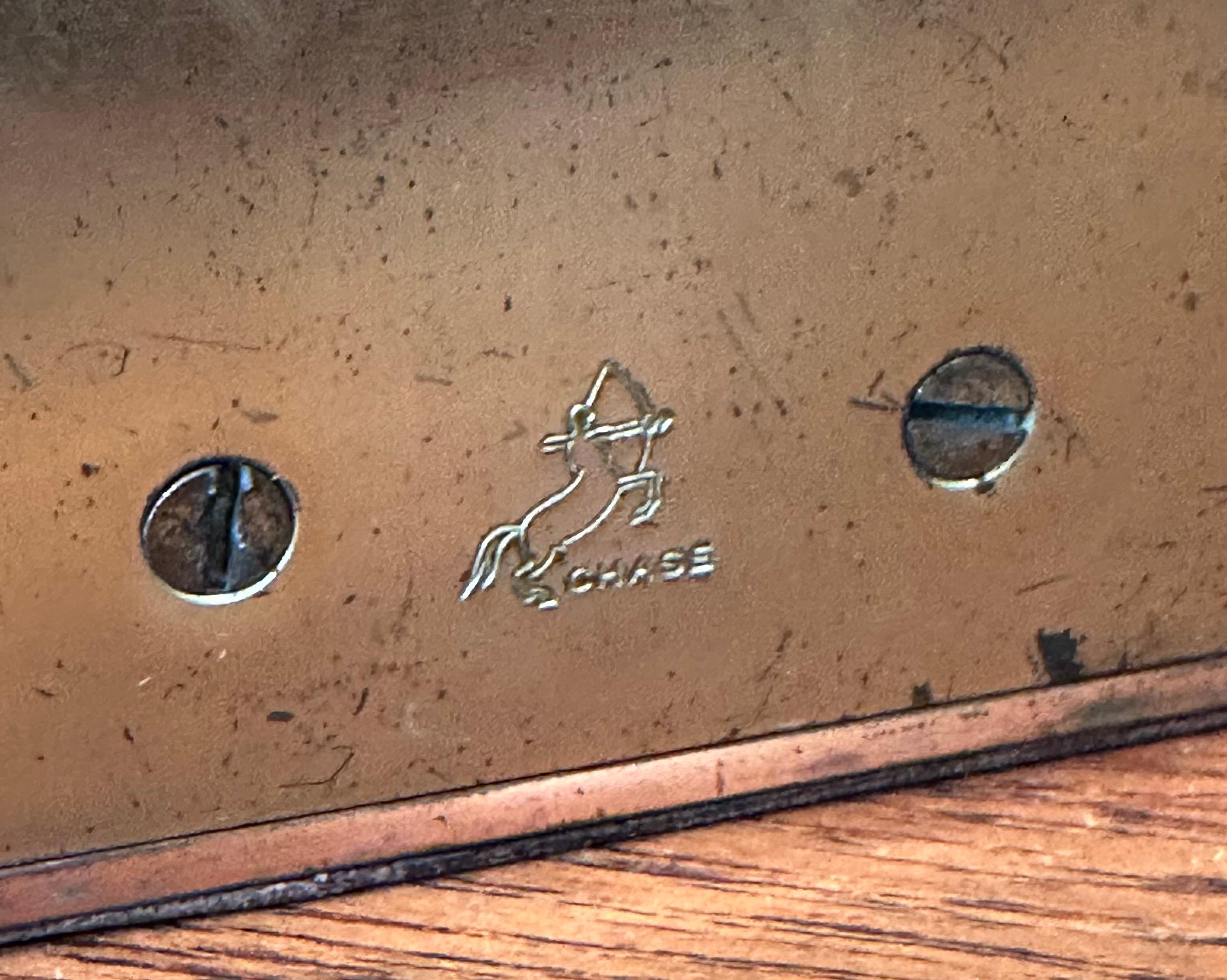 Paire de serre-livres Art Déco de l'ère des machines par Walter Von Nessen pour Chase & Co en vente 10