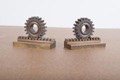 Pair of Machine Age Bookends