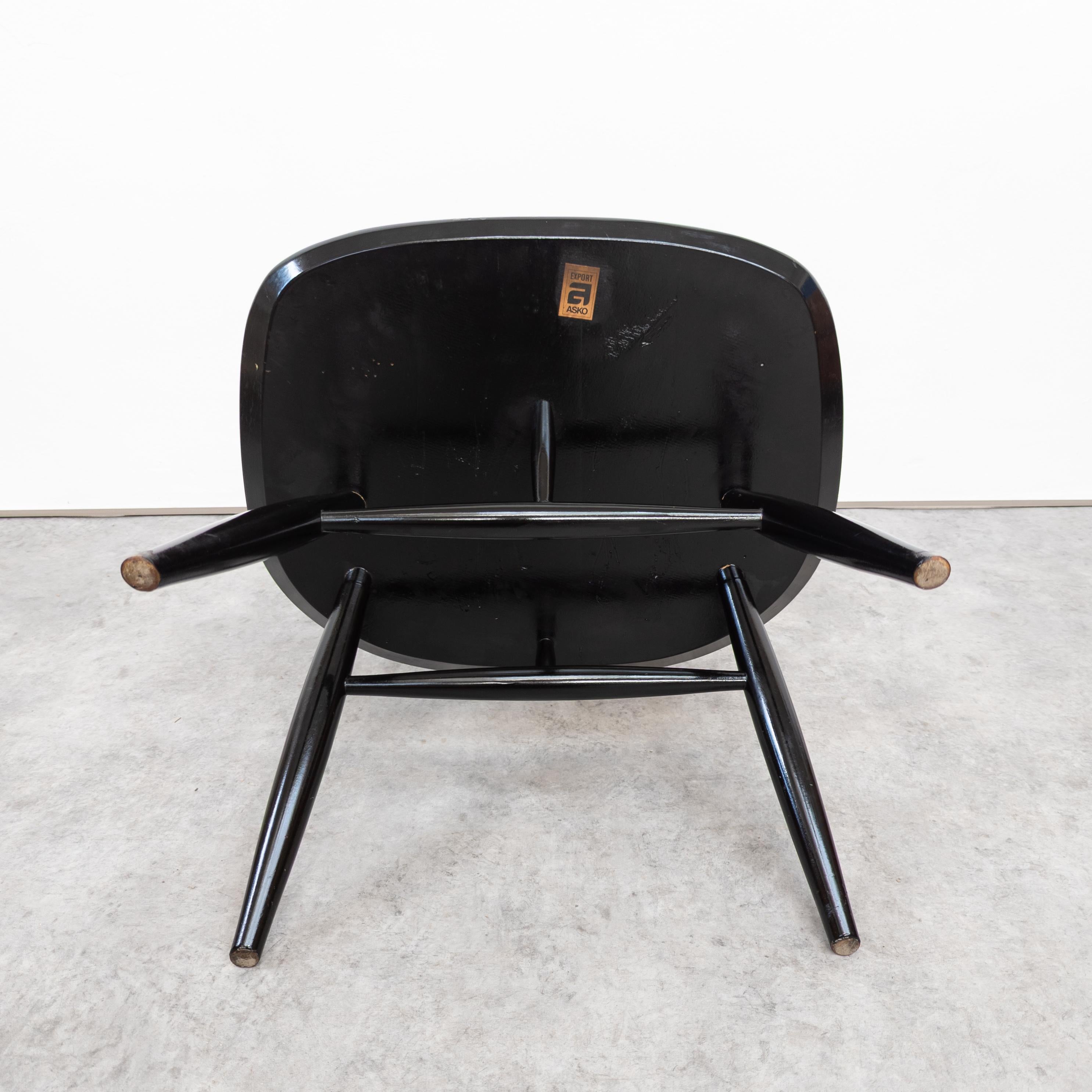 Pair of early Mademoiselle Lounge Chairs by Ilmari Tapiovaara for Asko 7