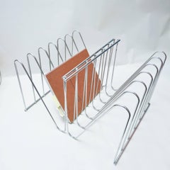 Pair of Magazine Rack Z by French Sculptor François Arnal