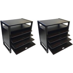 Pair of Magazine Tables by Edward J Wormley for Drexel