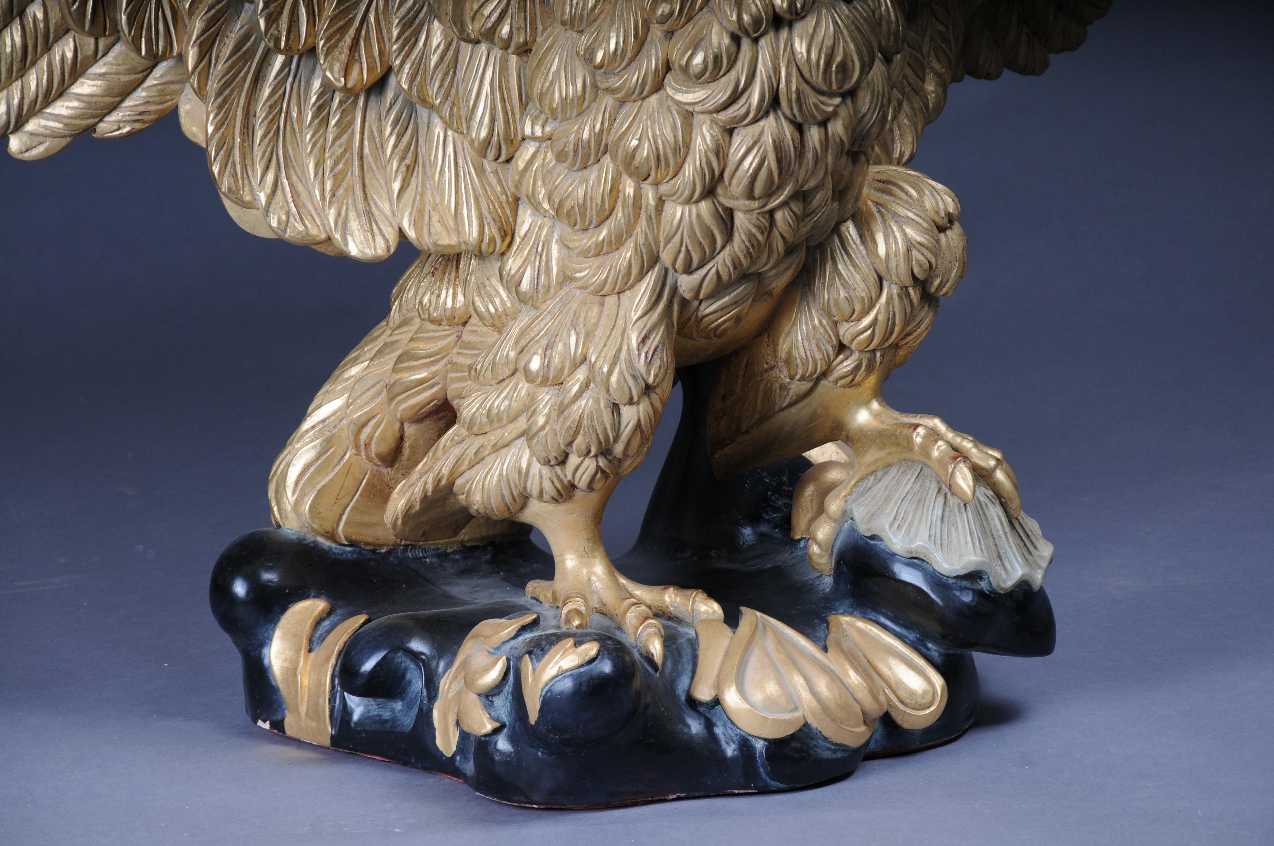 Pair of Magnificent Eagle Consoles Designed by William Kent For Sale 4