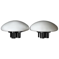 Paire de lampes de table Magnolia par S. Mazza et G. Gramigna pour Quattrifolio Design