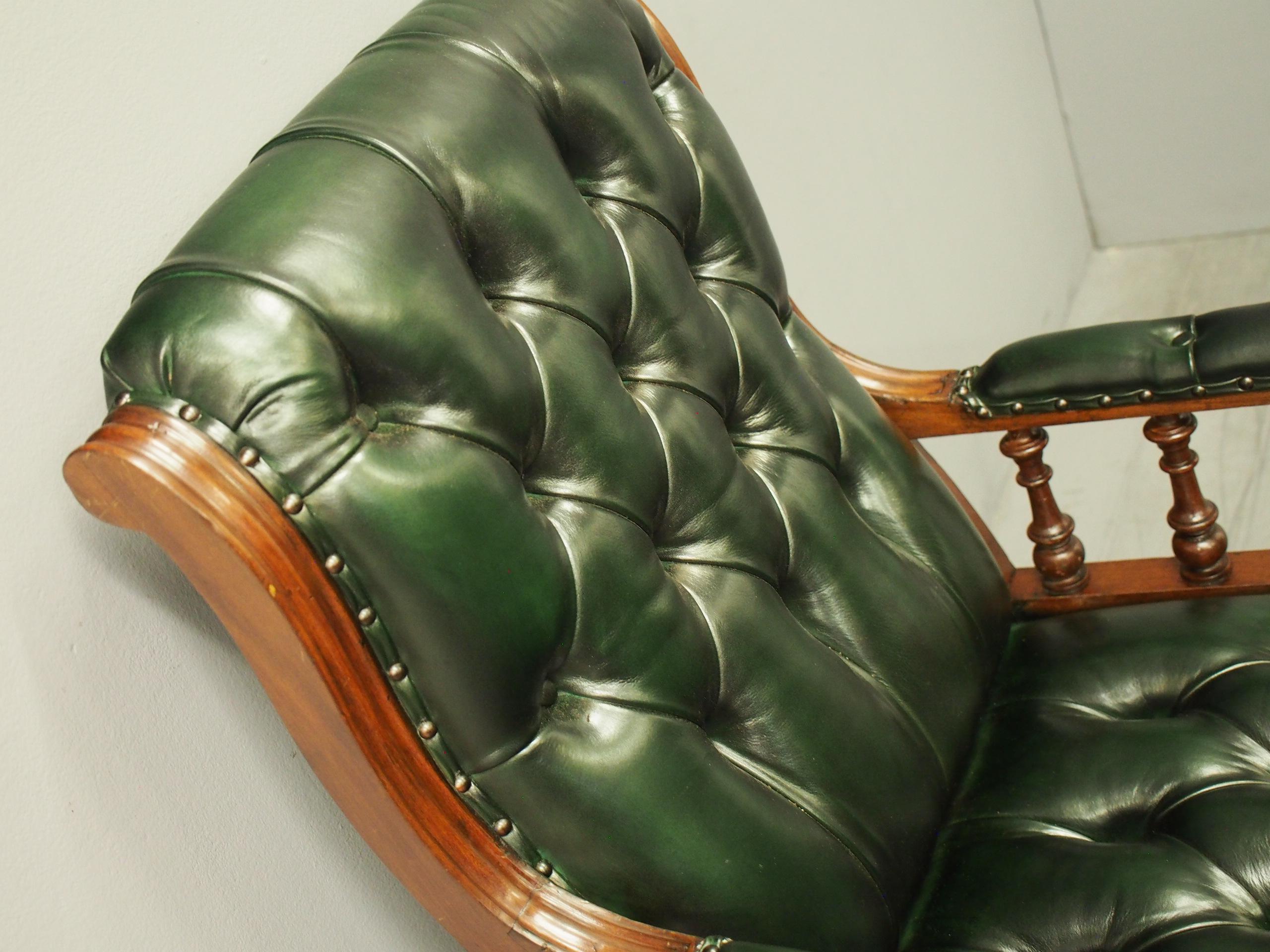 leather library chairs for sale