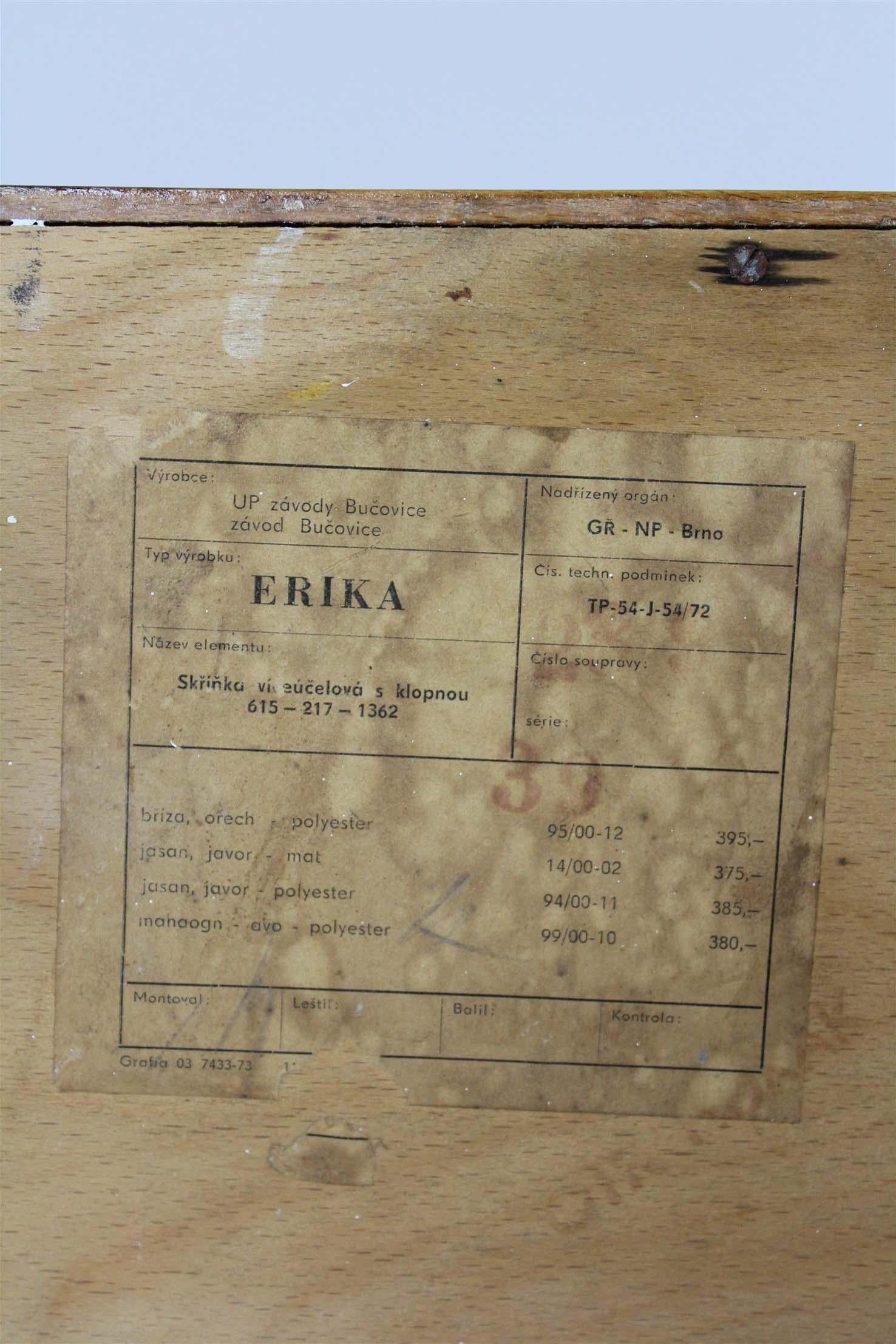 Pair of Mahogany Bedside Cabinets by UP Závody, Czechoslovakia, 1970s in vendita 13