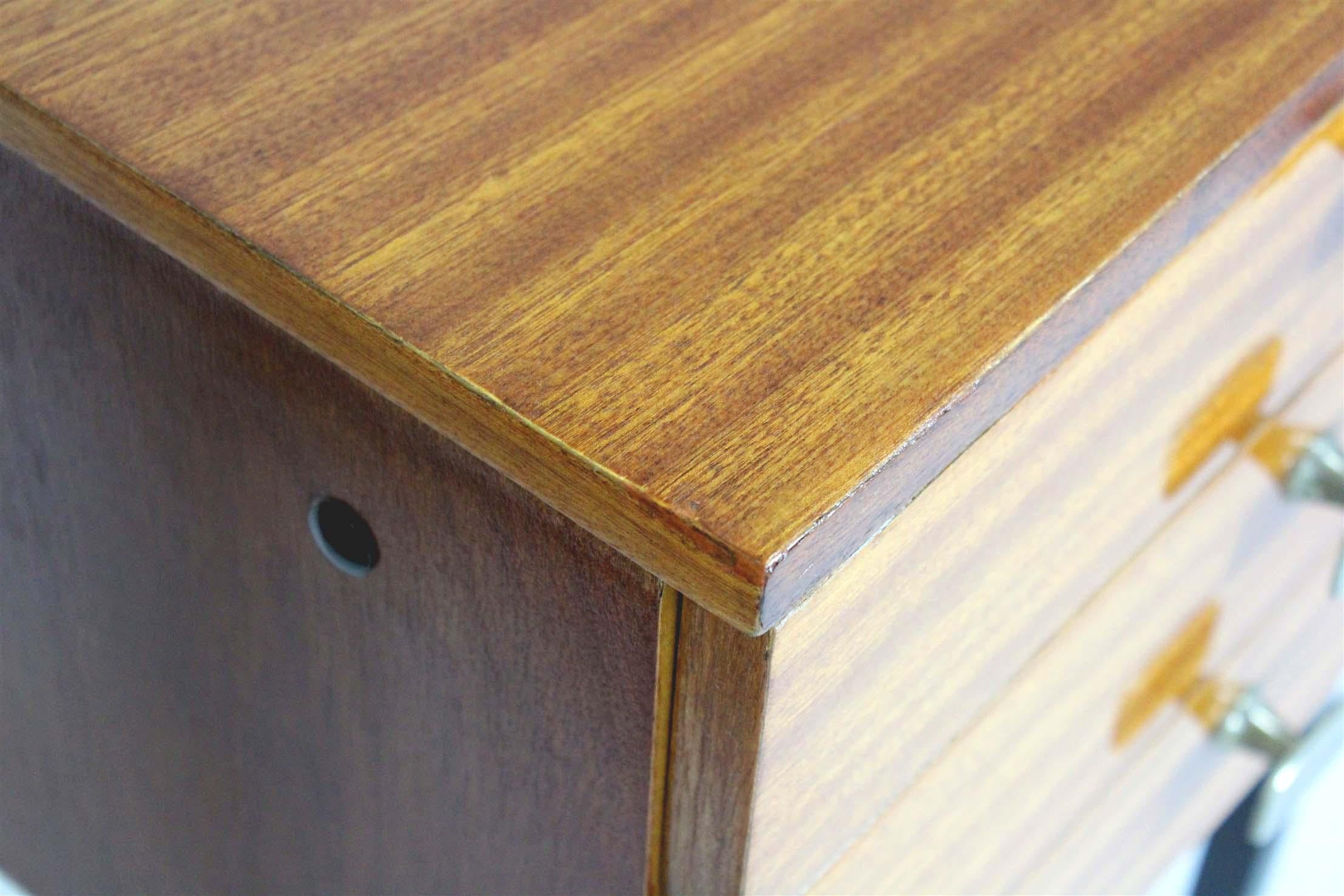 XX secolo Pair of Mahogany Bedside Cabinets by UP Závody, Czechoslovakia, 1970s in vendita