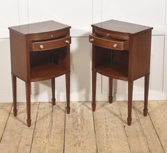 Pair of Mahogany Bedside Cabinets