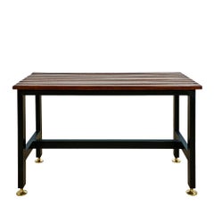 Pair of mahogany benches – Italy 1950
