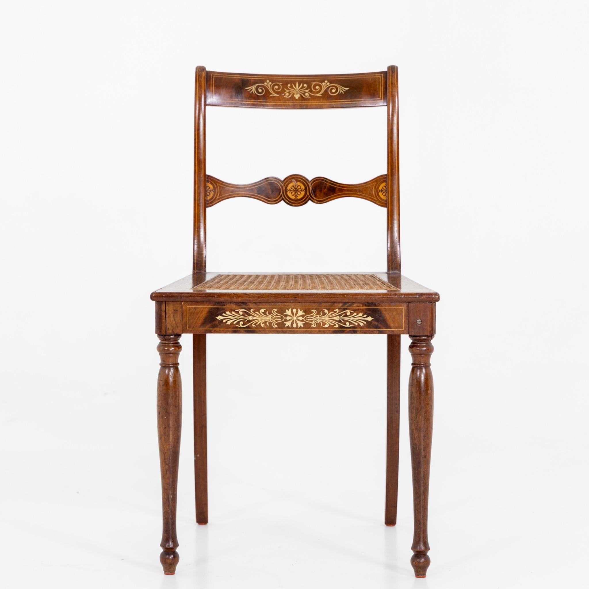 Pair of Mahogany Chairs, Germany, Berlin, c. 1825/30 1