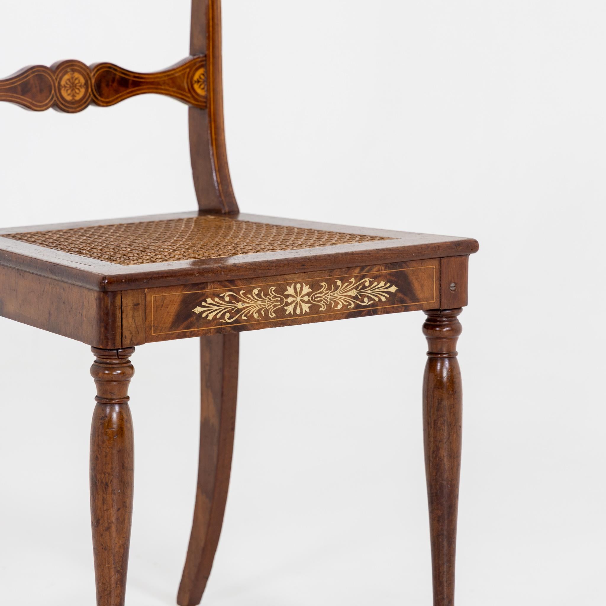 Pair of Mahogany Chairs, Germany, Berlin, c. 1825/30 2
