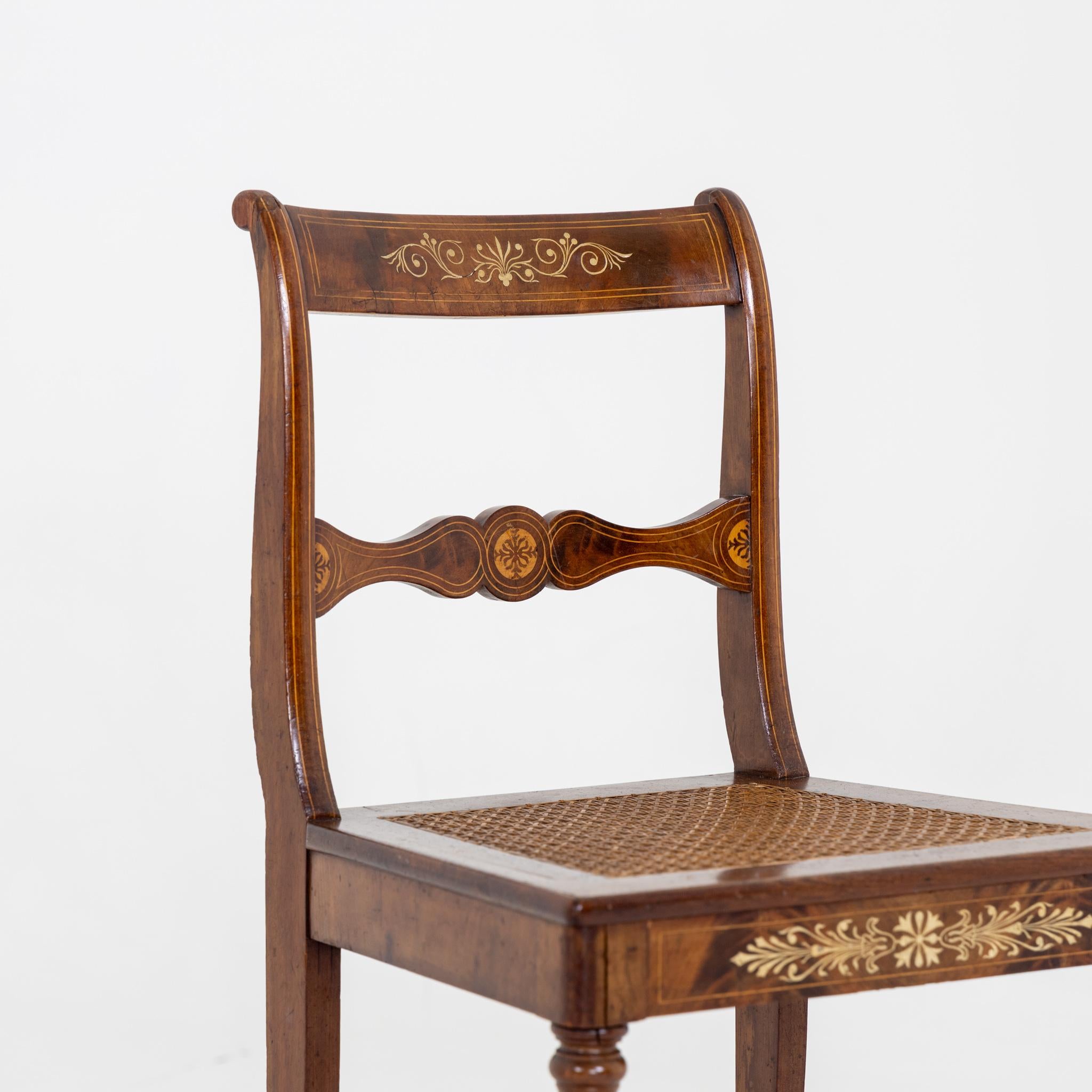 Pair of Mahogany Chairs, Germany, Berlin, c. 1825/30 3