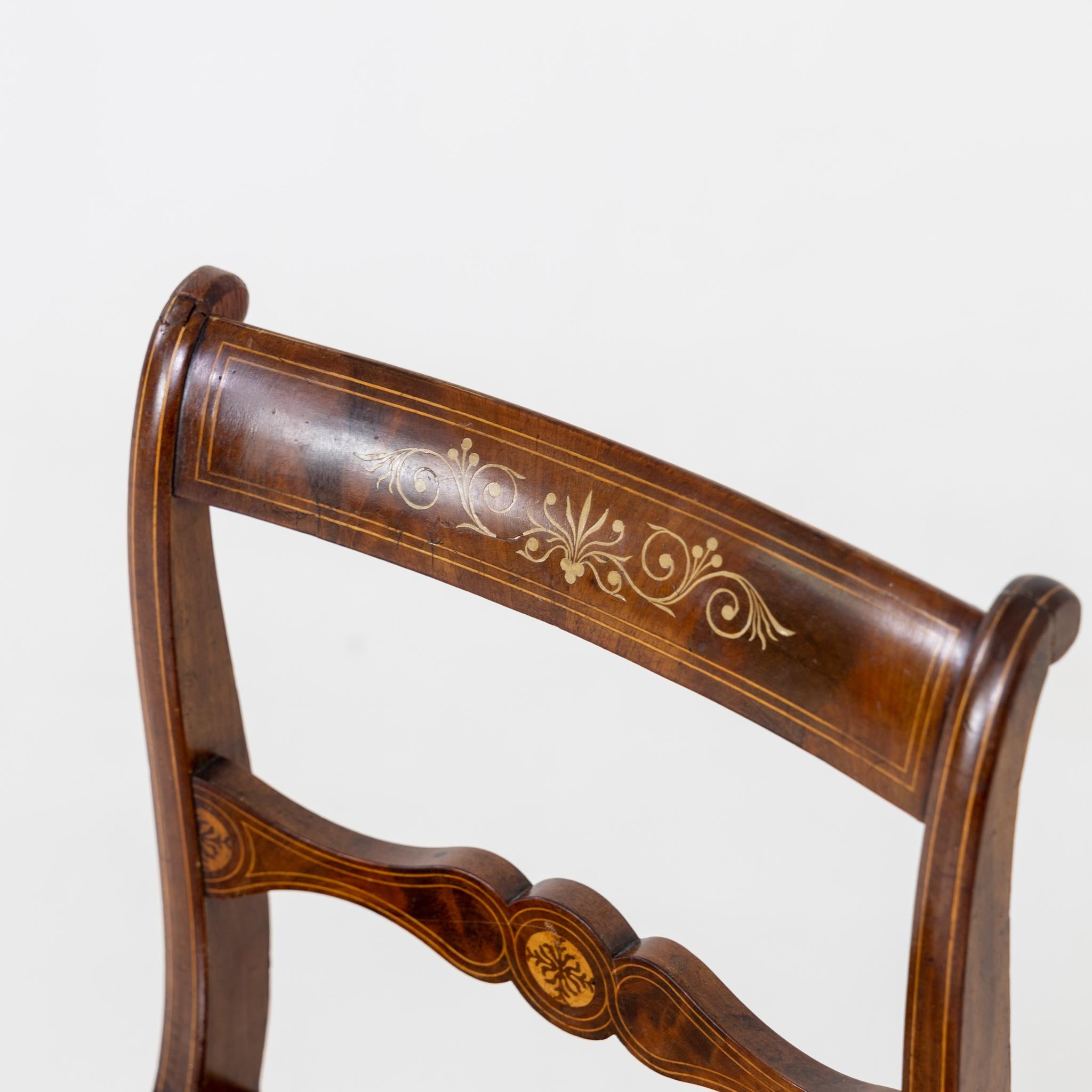 Pair of Mahogany Chairs, Germany, Berlin, c. 1825/30 4