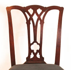 Pair of Mahogany Chippendale Side Chairs