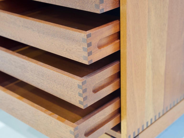 Pair of Mahogany Credenzas by Christian Hvidt For Sale at 1stDibs