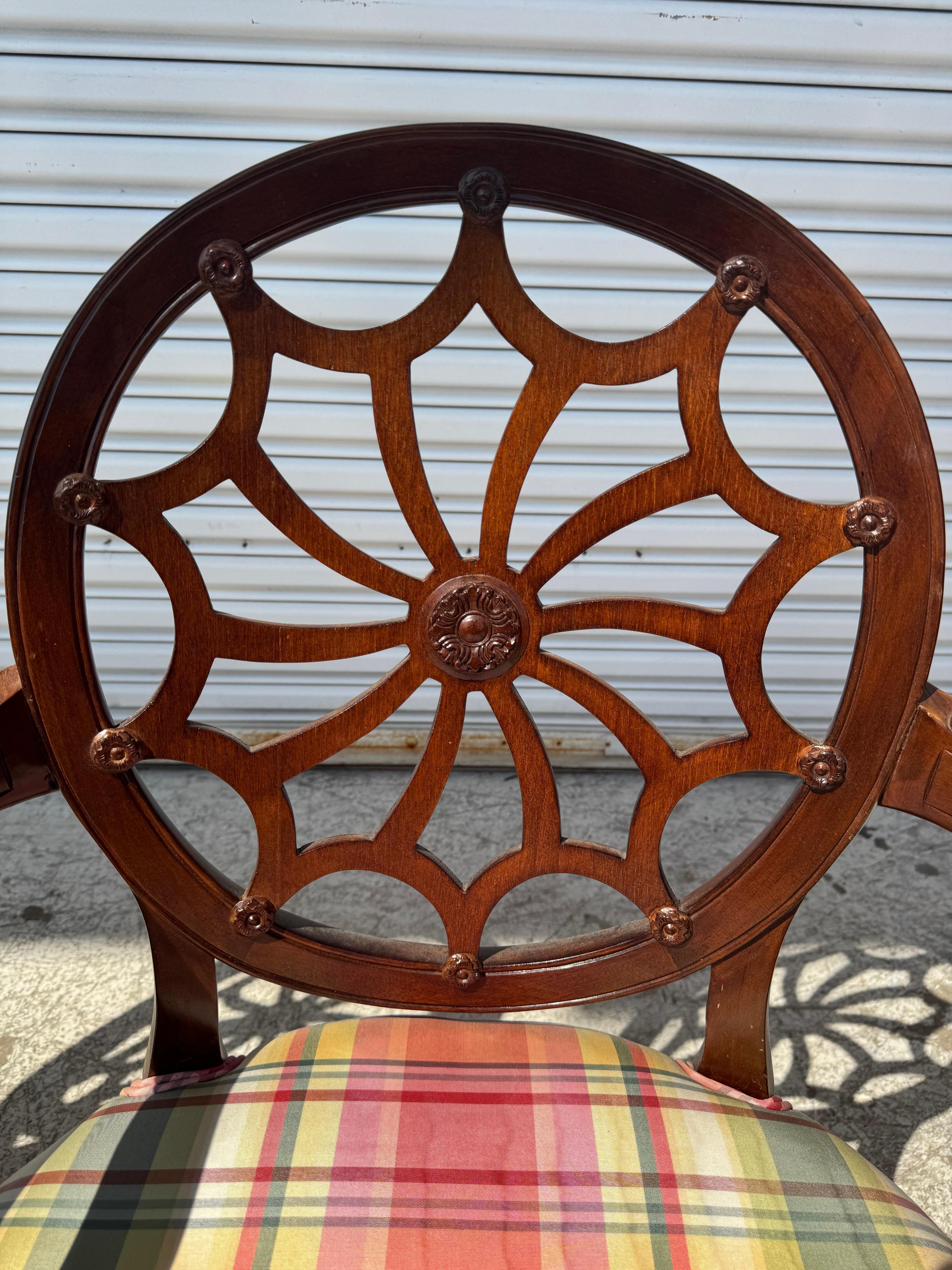 Pair of Mahogany Edward Ferrell Style Hepplewhite 