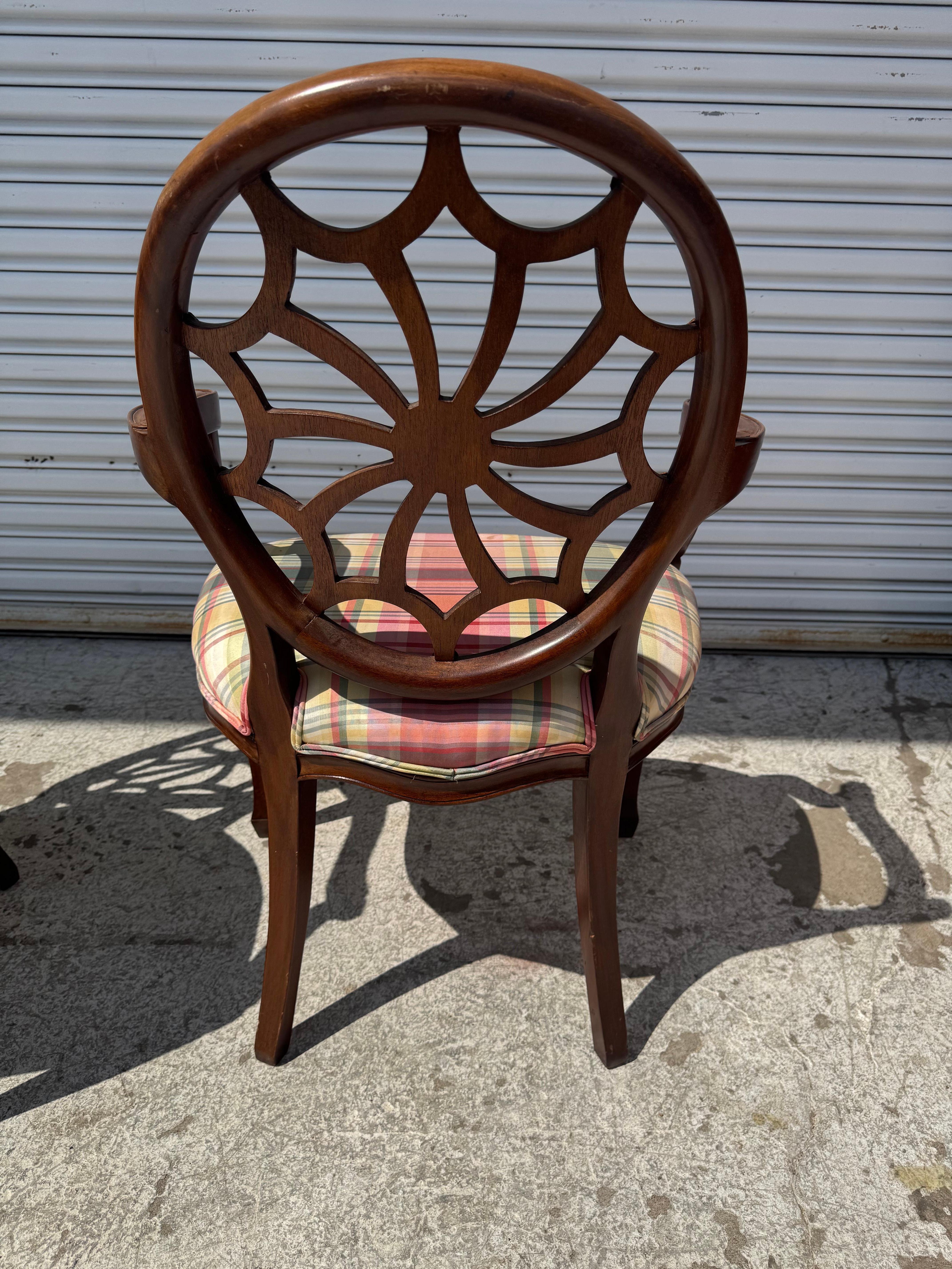 Pair of Mahogany Edward Ferrell Style Hepplewhite 
