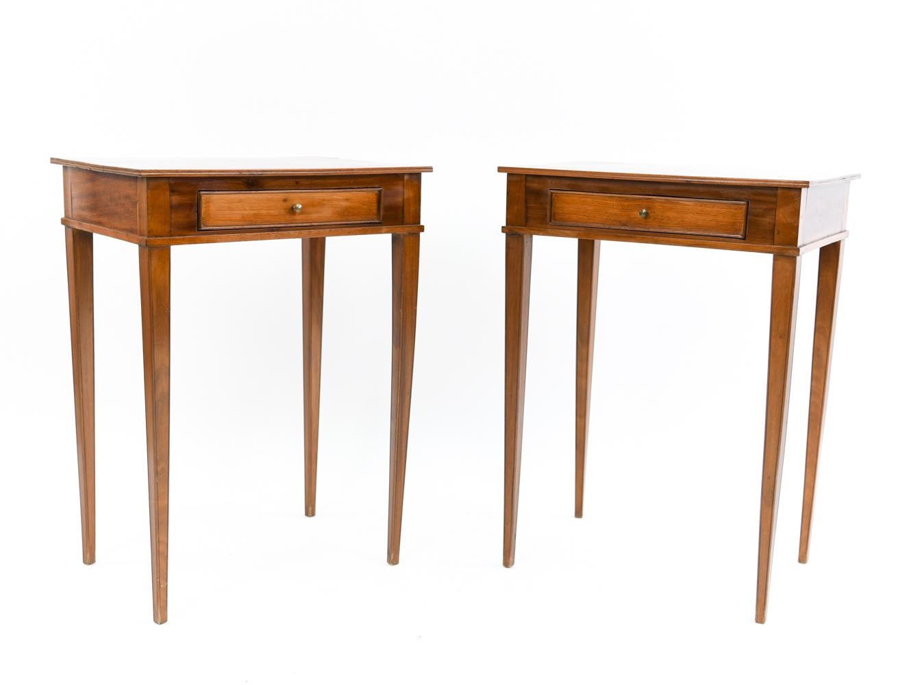 Pair of Mahogany Frits Henningsen Nightstands 2