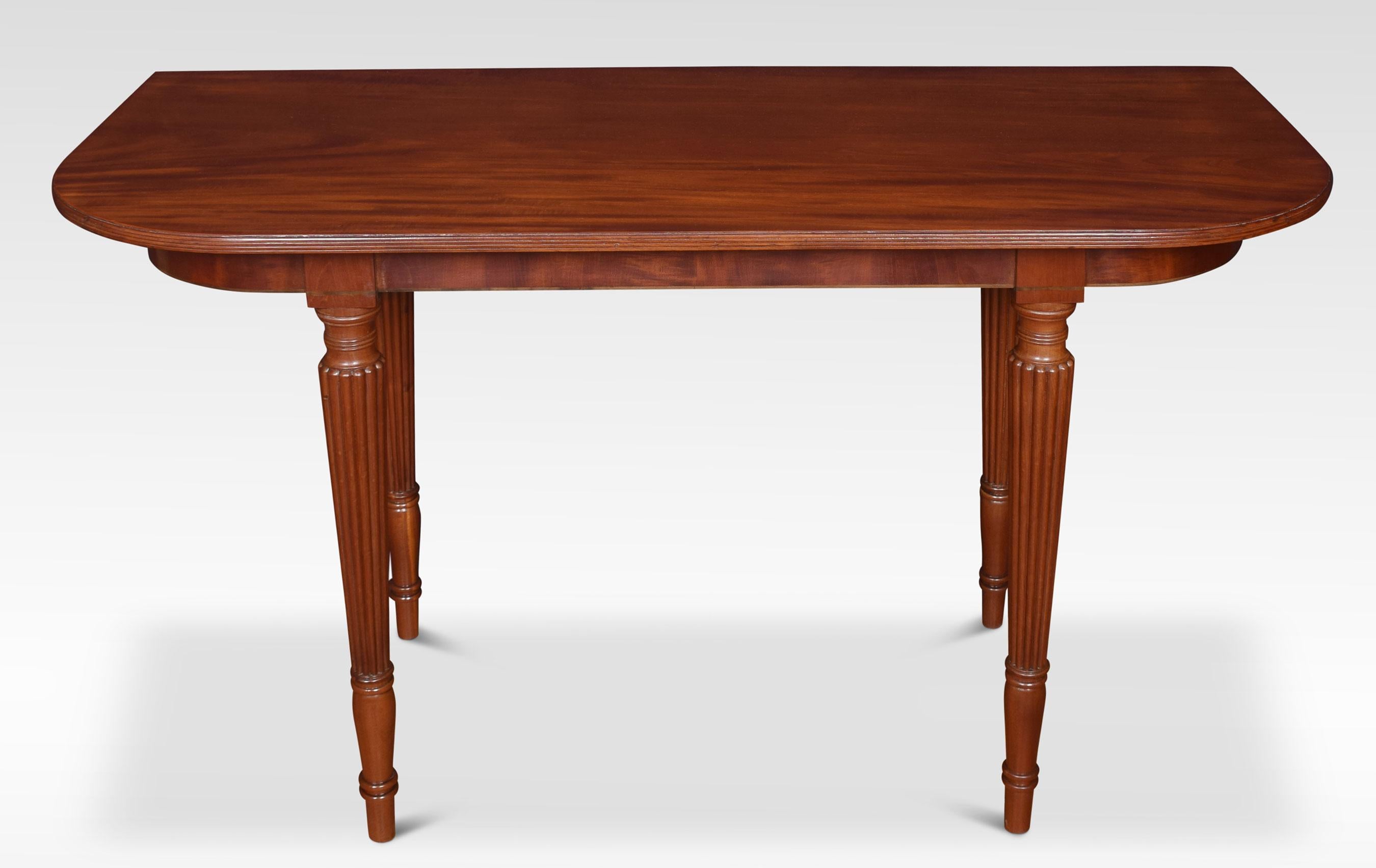 Pair of Mahogany Hall Tables In Good Condition In Cheshire, GB