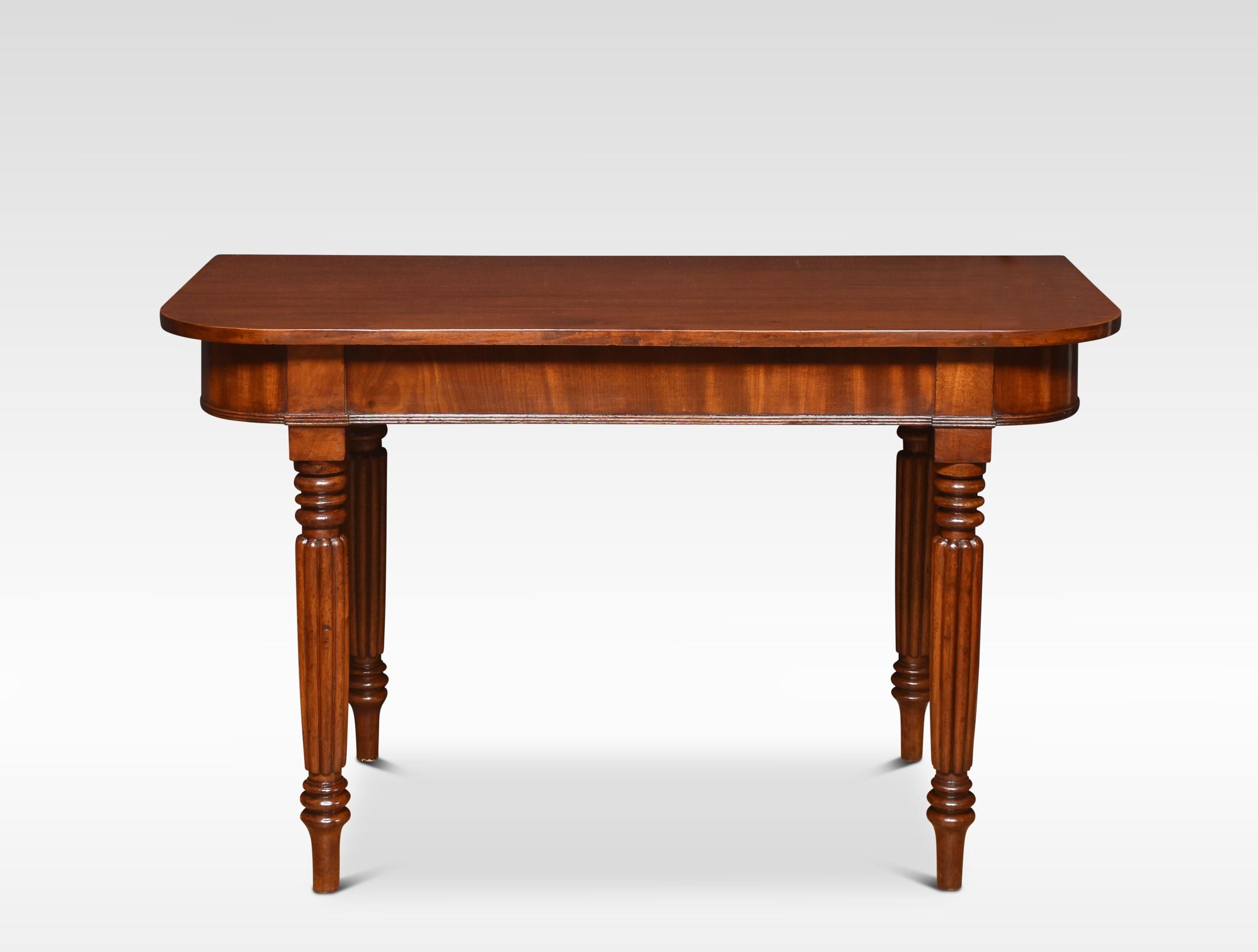 Pair of Mahogany Hall Tables In Good Condition In Cheshire, GB