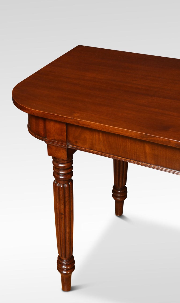 19th Century Pair of Mahogany Hall Tables For Sale