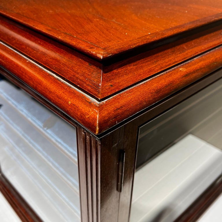 Pair of Mahogany Jewelry Cases For Sale at 1stDibs