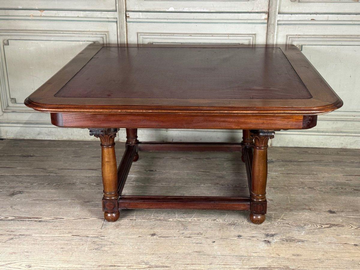 Pair Of Mahogany Library Tables, Circa 1880 For Sale 6