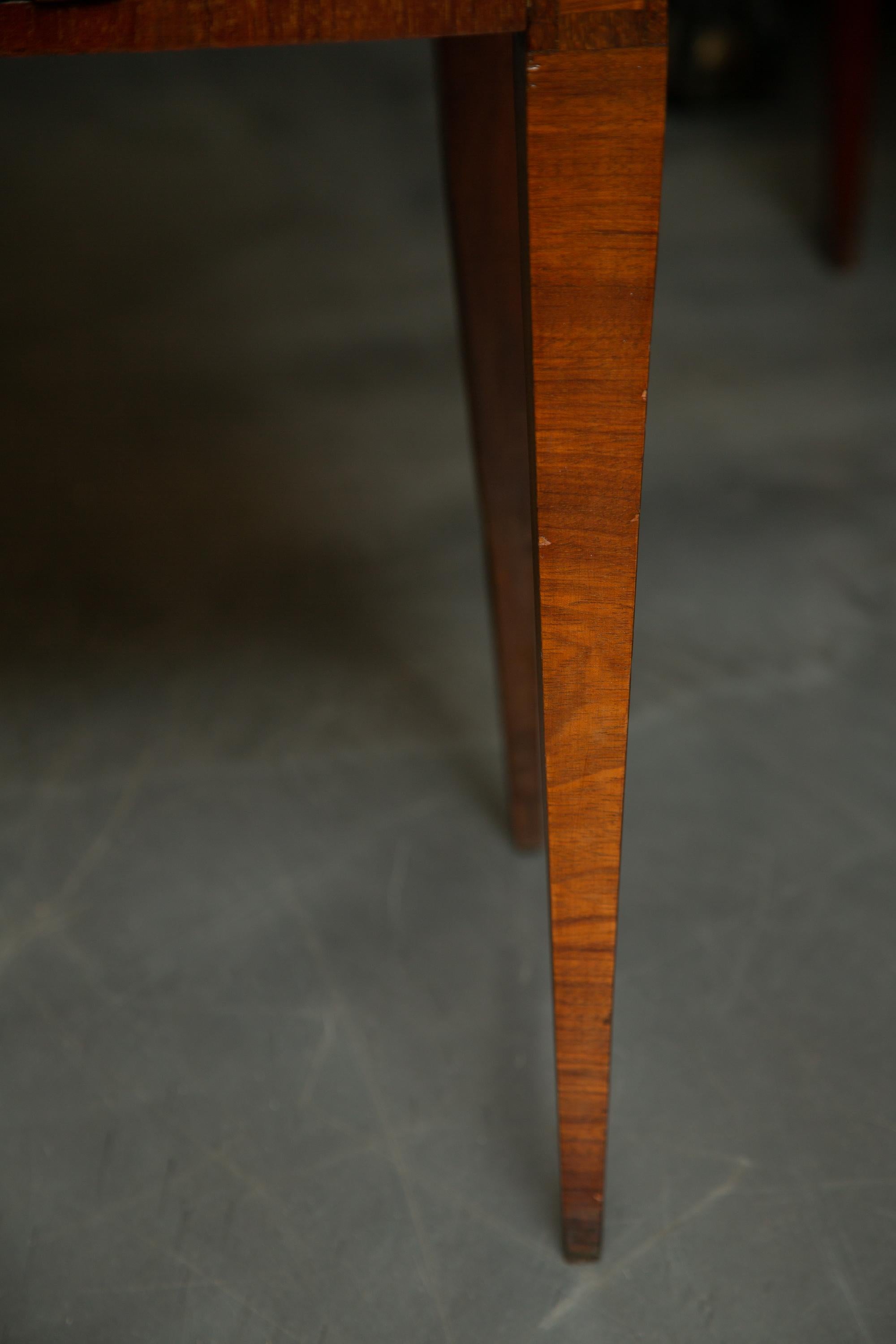 20th Century Pair of Mahogany Louis XVI Style Side Tables For Sale