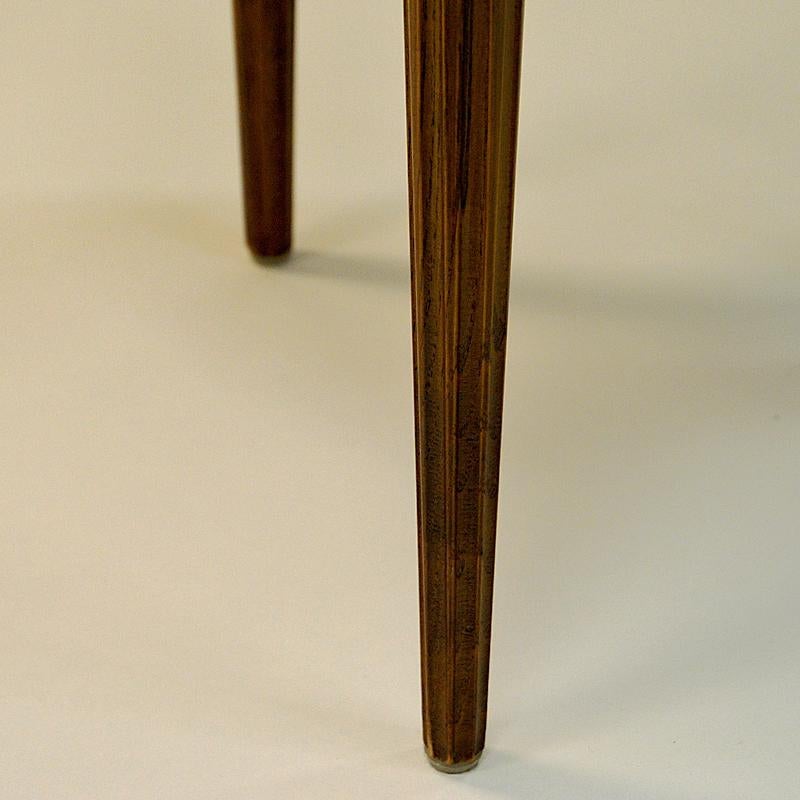 Pair of Mahogany Night Tables from Bodafors, 1940s, Sweden 5