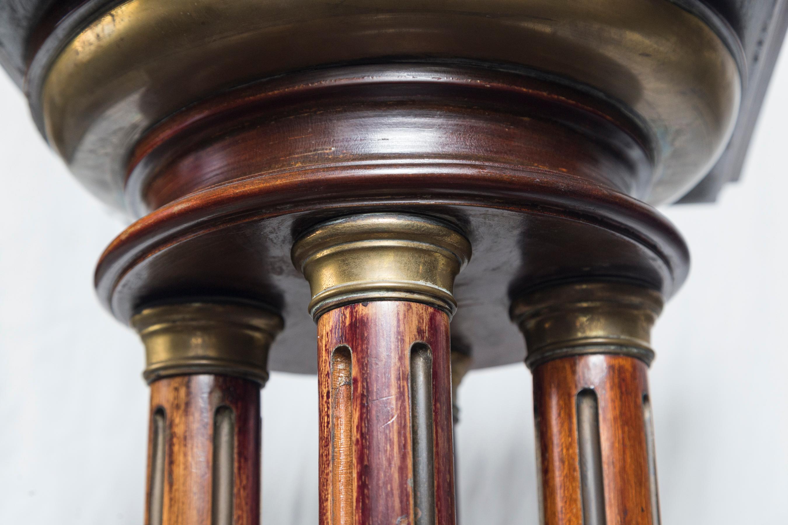 Pair of Mahogany Pedestals For Sale 2