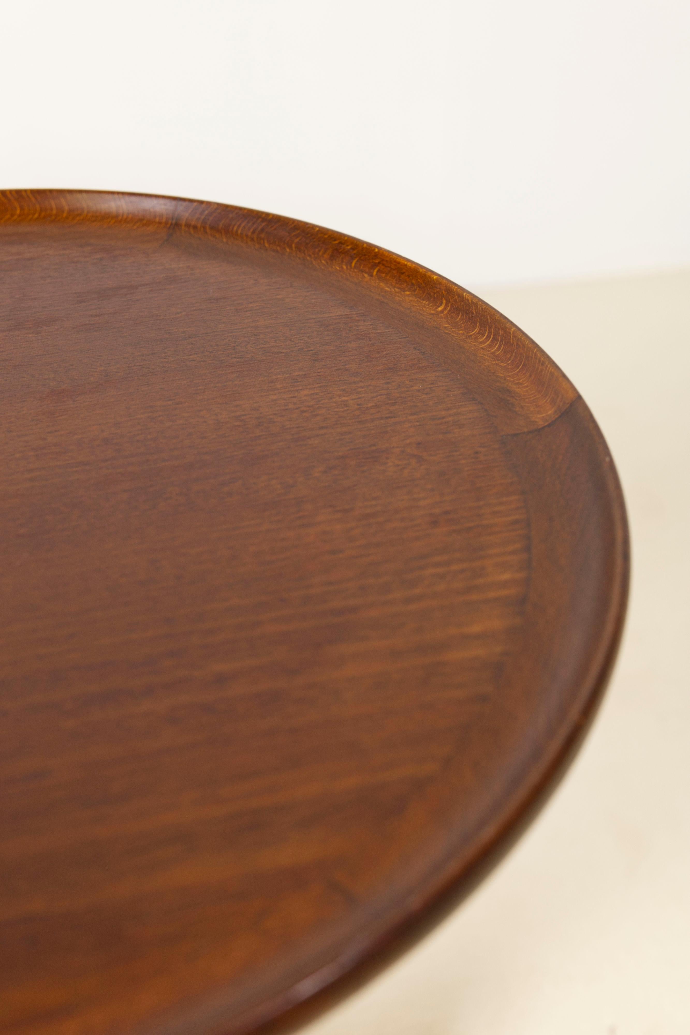 Pair of Mahogany side tables by Anton Kildeberg, Denmark 1970's For Sale 2