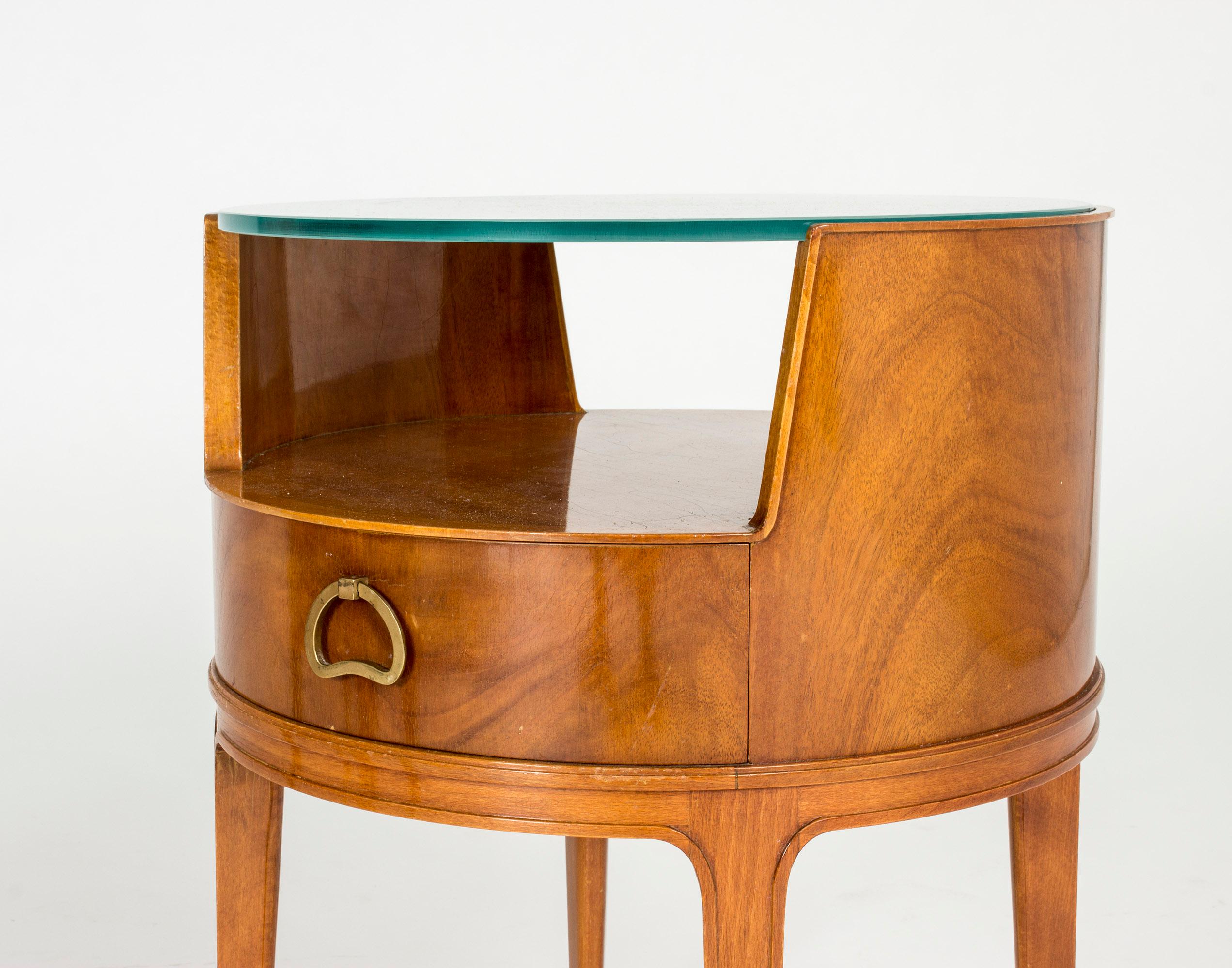 Pair of Mahogany Side Tables by Axel Larsson 1