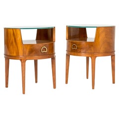 Pair of Mahogany Side Tables by Axel Larsson