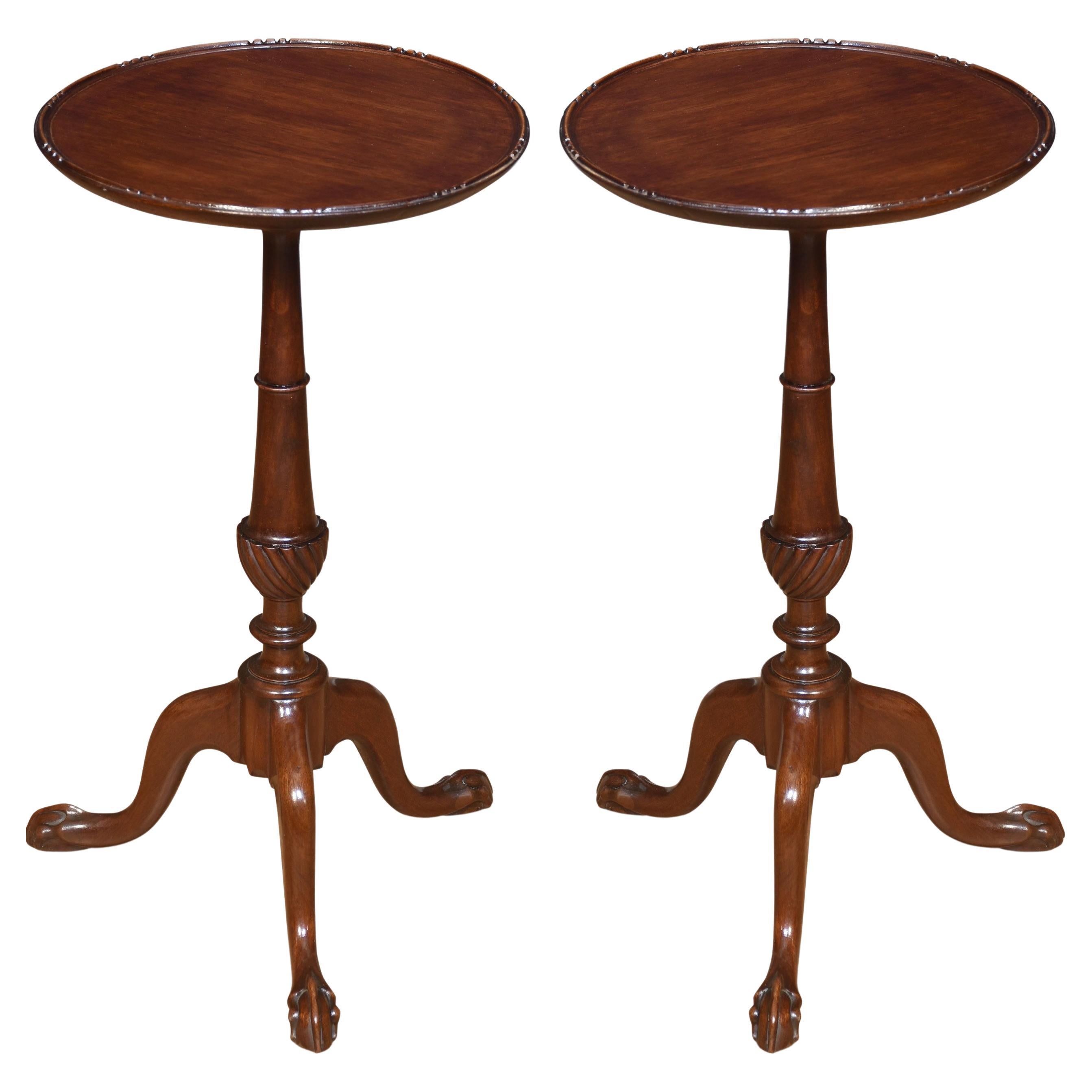 Pair of Mahogany Side Tables