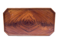 Pair of Mahogany Side Tables, in the Madeleine Castaing Style, circa 1960