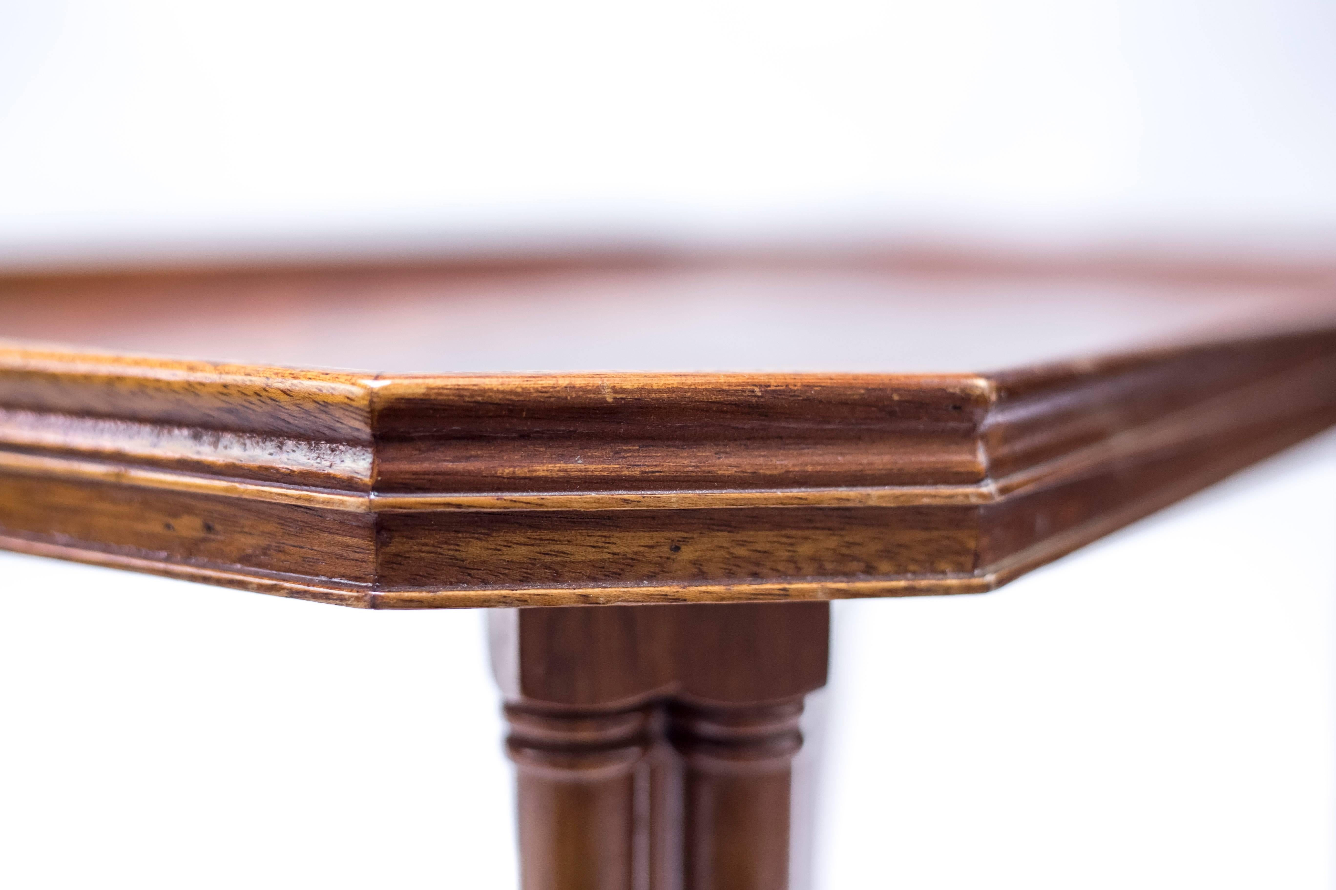 Pair of Mahogany Side Tables, in the Madeleine Castaing Style, circa 1960 3