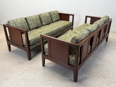 Ein Paar Mahagoni-Sofas / Daybeds von Edward Wormley für Dunbar