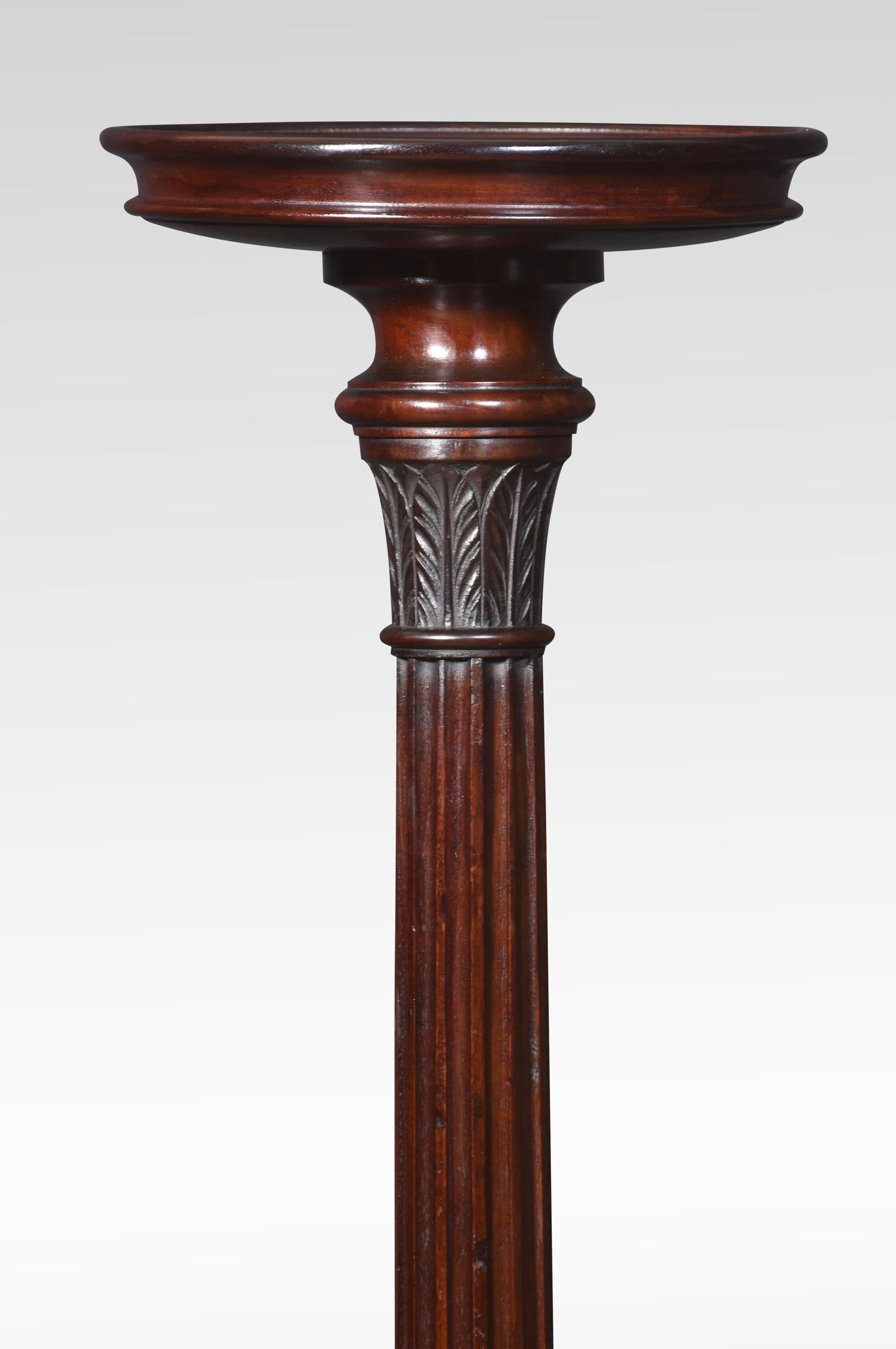 20th Century Pair of Mahogany stands For Sale