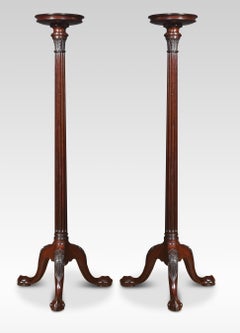 Antique Pair of Mahogany stands