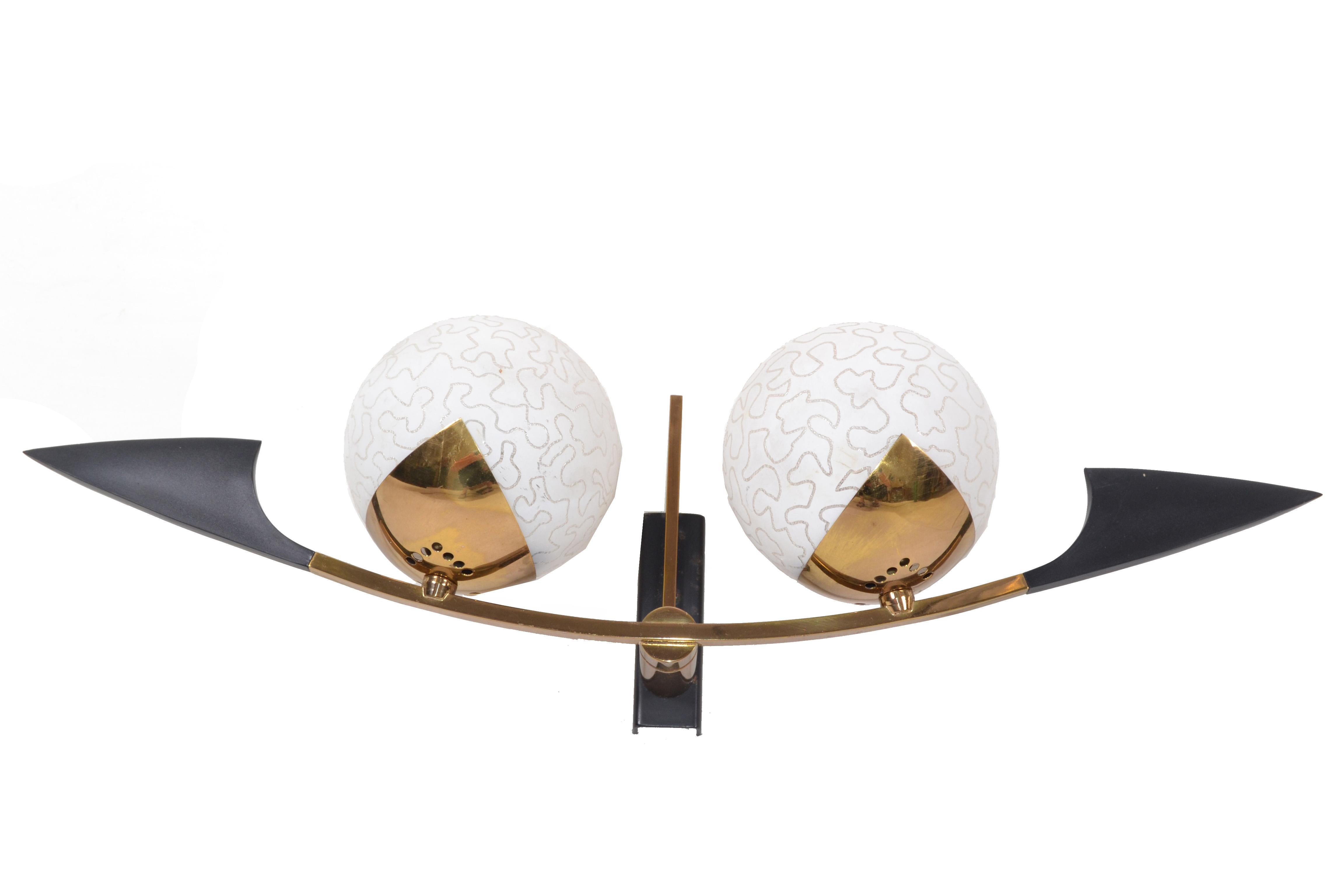 Pair of Maison Arlus Sconces, 2pairs Available For Sale 3