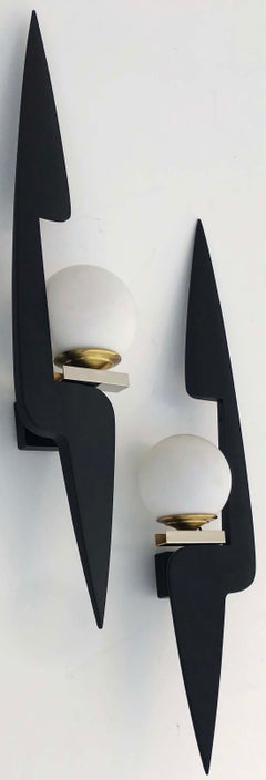 Pair of Maison Arlus Sconces