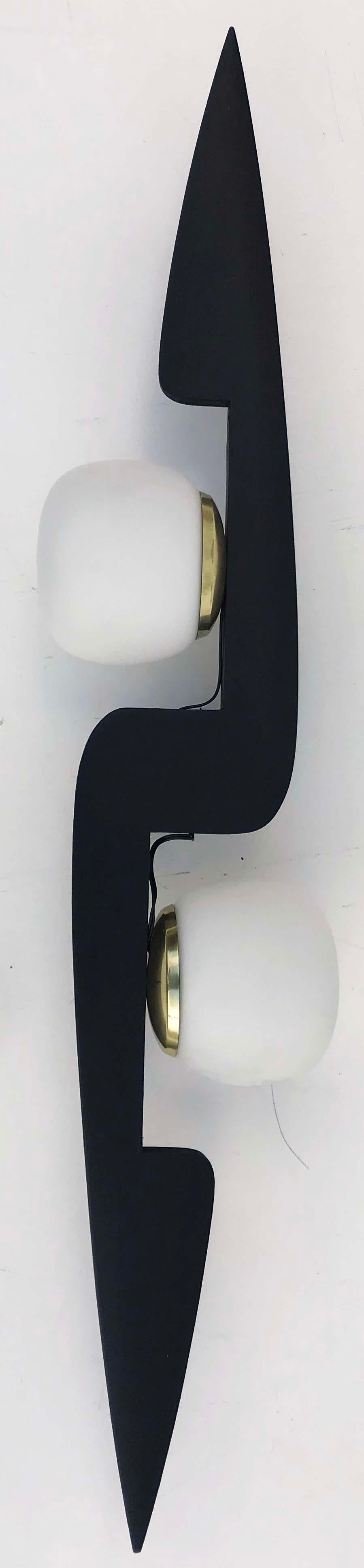 Pair of Maison Arlus Sconces In Good Condition For Sale In Miami, FL