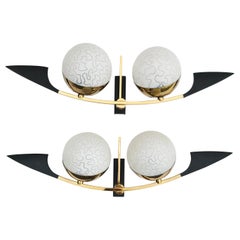 Pair of Maison Arlus Sconces, 2pairs Available