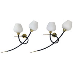 Pair of Maison Arlus Sconces