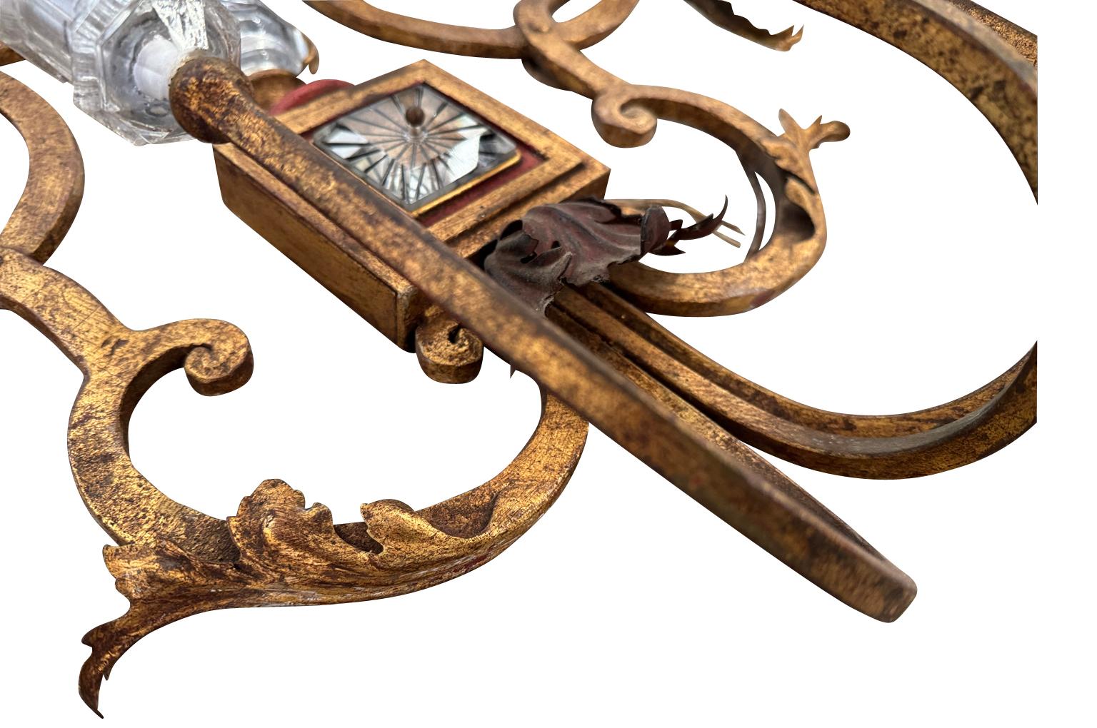 Pair Of Maison Bagues Appliques - Sconces en venta 3