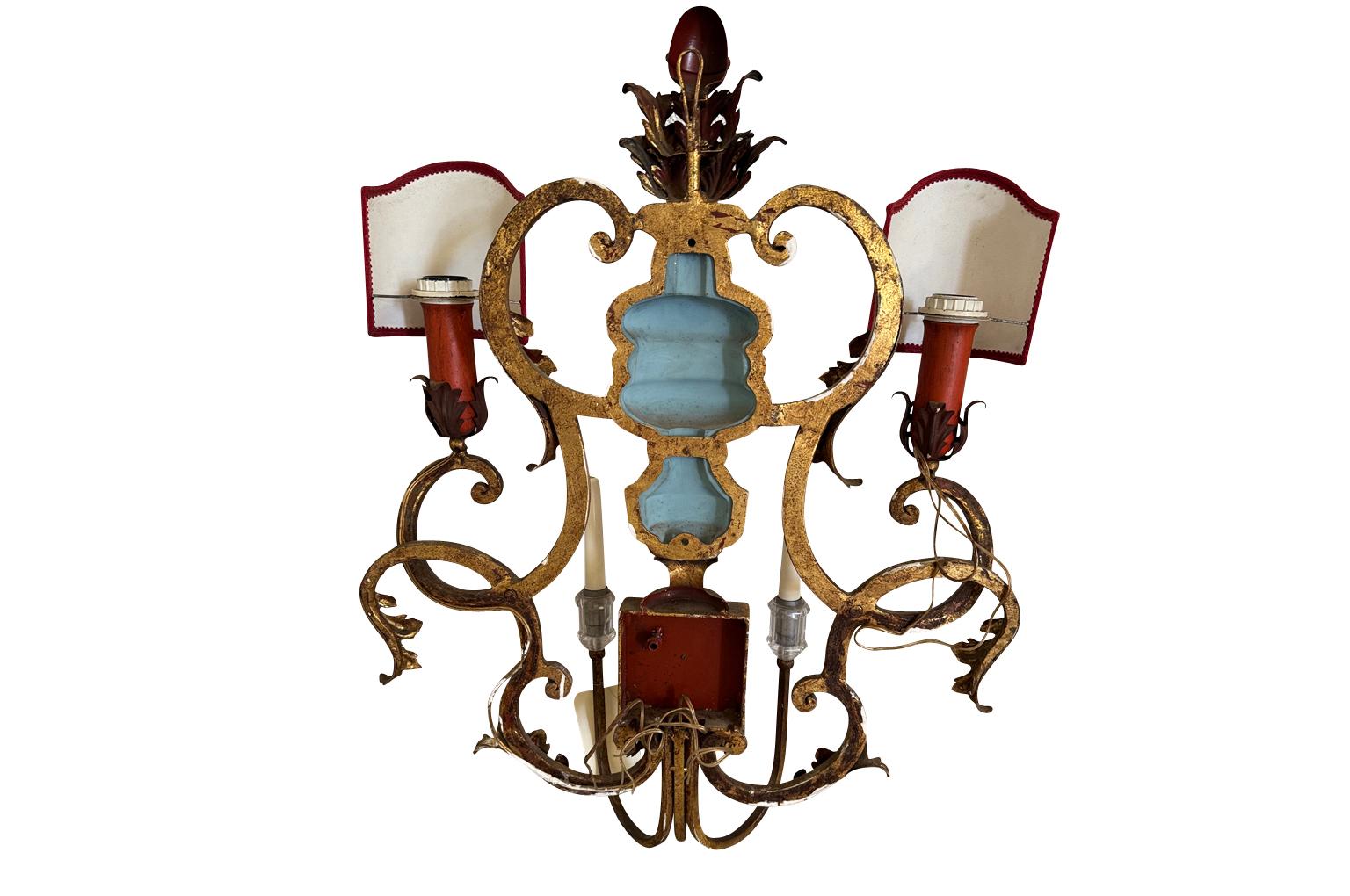 Pair Of Maison Bagues Appliques - Sconces en venta 11