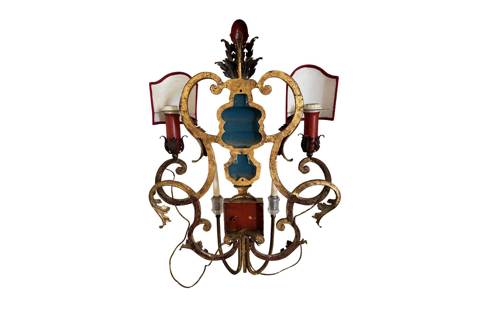 Pair Of Maison Bagues Appliques - Sconces en venta 12