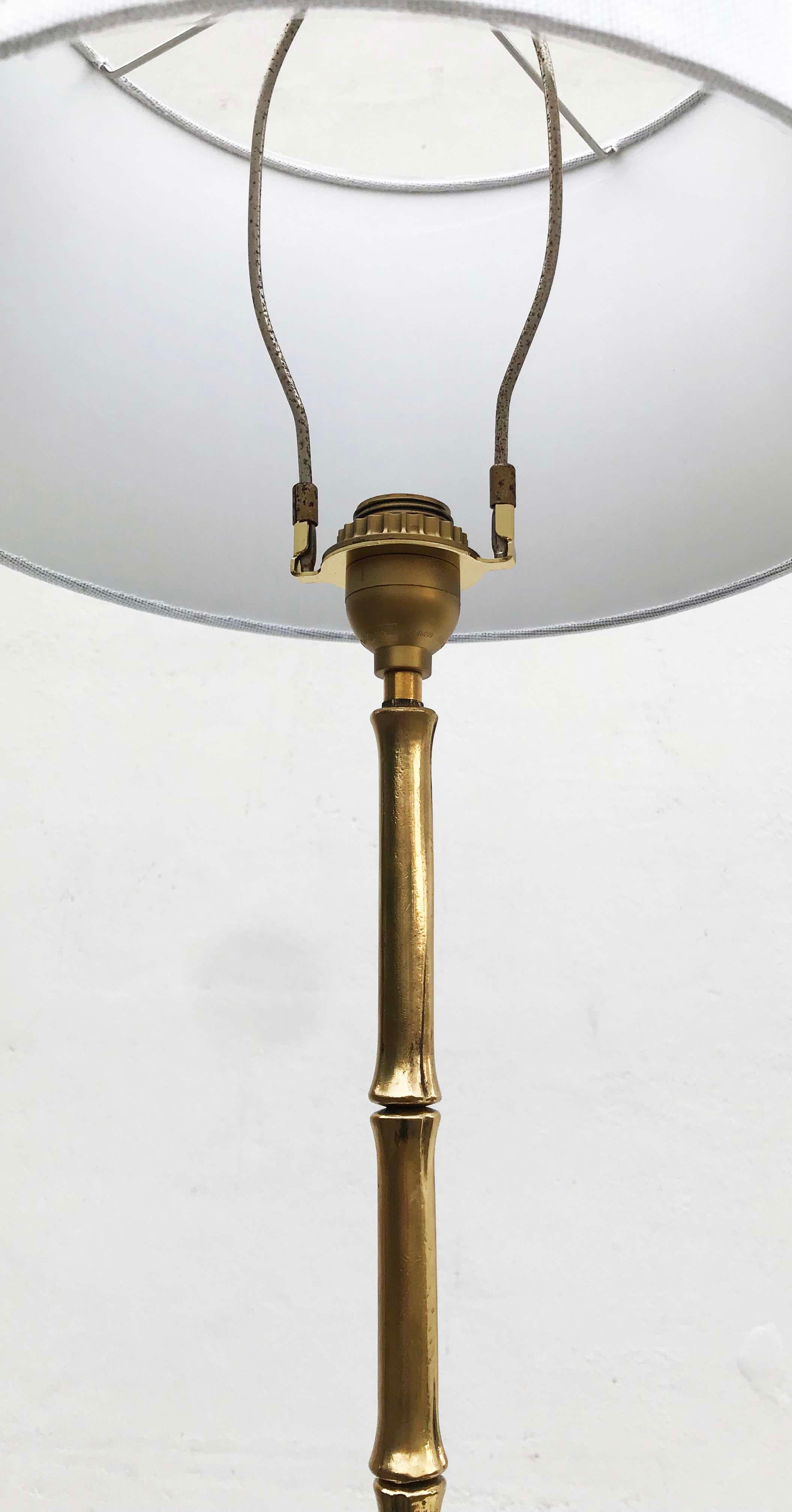 French Pair of Maison Baguès Floor Lamps, 2 pairs Available 