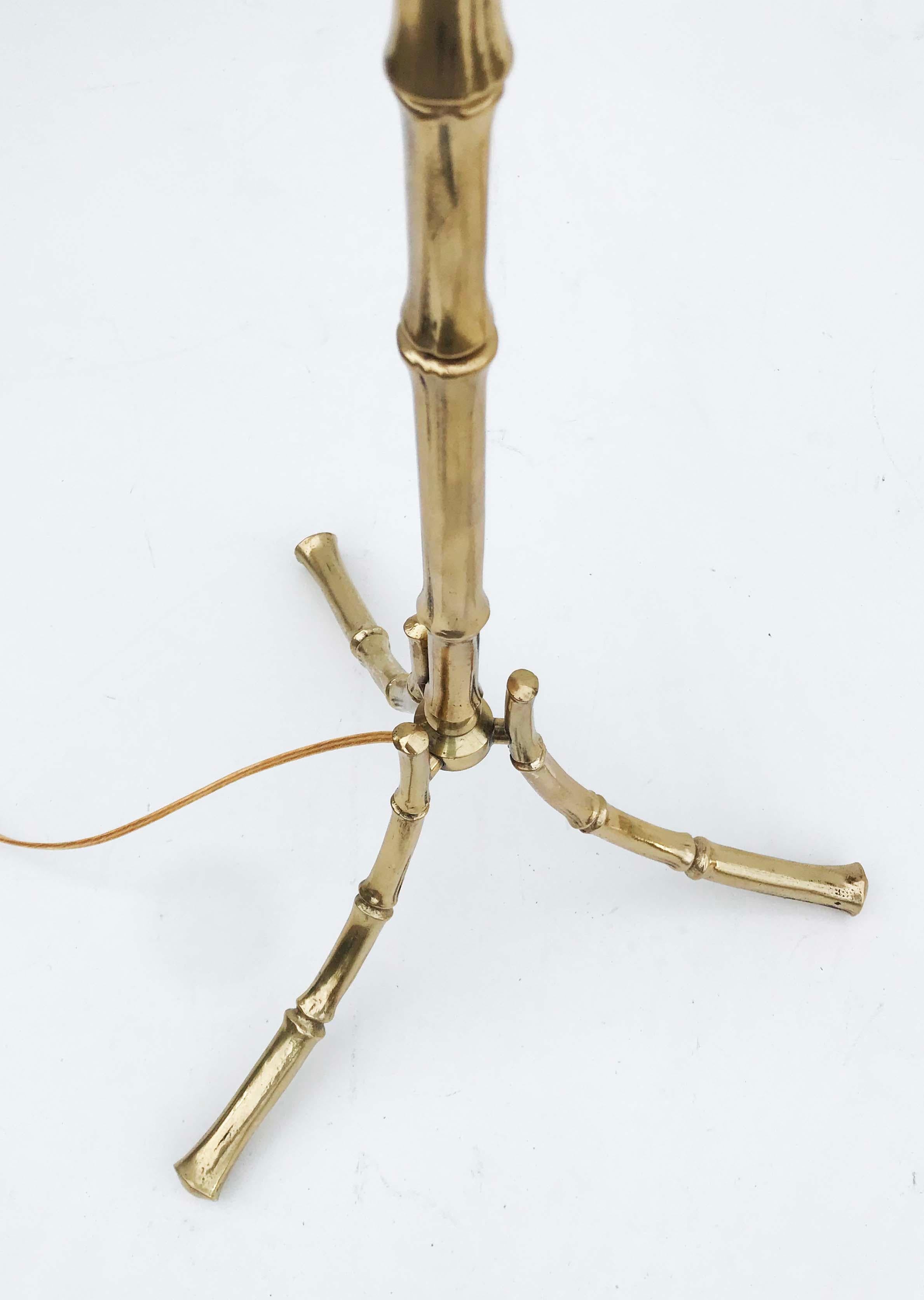 Pair of Maison Baguès Floor Lamps, 2 pairs Available  In Good Condition In Miami, FL