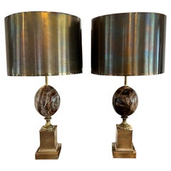 Pair of Maison Charles 1960s Table Lamps