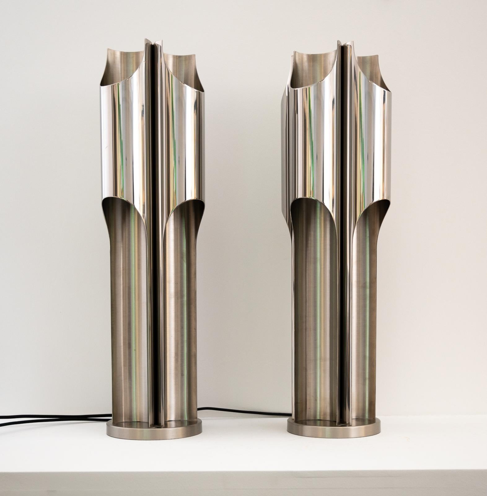 Pair of Maison Charles Orgue Lamps 3